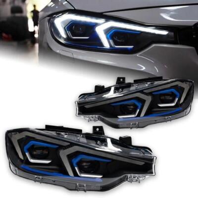 Für BMW 3er F30 F31 Halogen Scheinwerfer Facelift Full LED Frontscheinwerfer