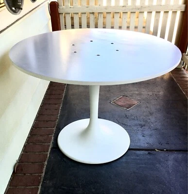 Retro White Round Dining Table Pick Up Only Tables Gumtree Australia Darebin Area Reservoir 1274783705 Retro White Round Dining Table Pick Up, Retro Round Dining Table Gumtree