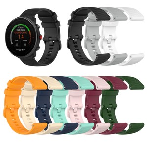 Para polar Vantage M/Garmin Vivoactive 4 Banda de Pulsera Reloj Correa de  pulsera de silicona | eBay