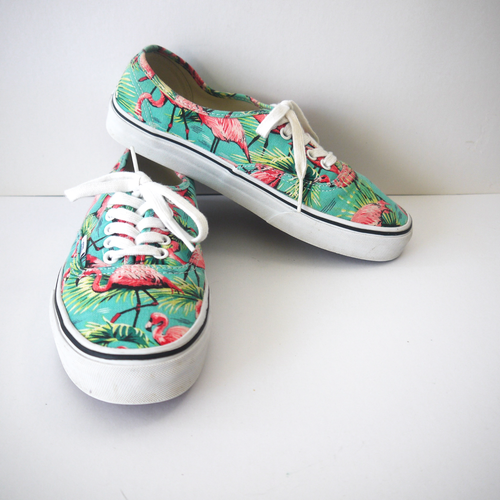 vans flamingo sneakers