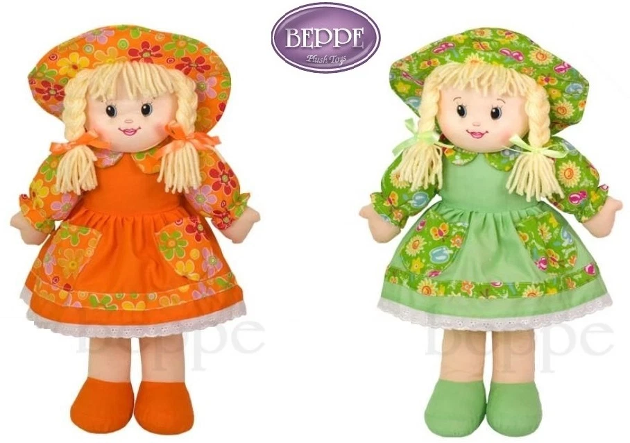 Bambola di pezza da 50 - 35cm peluche in tessuto da 0+ anni originale