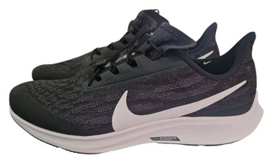 Nike Zoom Pegasus 36 Flyease 4E Herren Sneaker schwarz / weiß Gr.41