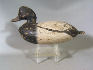 vintage Ira Hudson scaup duck decoy reproduction?? A.T. Savage Chincoteague VA