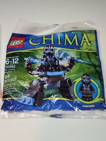 LEGO LOT OF 2 Chima Polybag 30262 - Gorzan & Sykor NEW IN BAG MAKE OFFER