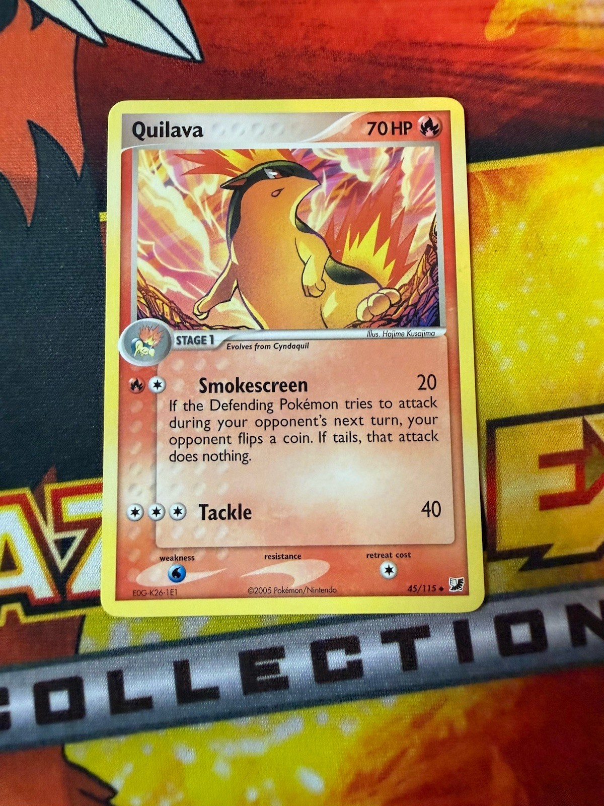 Quilava Uncommon Unseen Forces 45/115 NM
