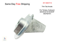 3V1-60217-0 per Tohatsu anodo linguetta assetto fuoribordo 8/9.8/9.9/15/18/20HP 853762T01