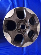 1x Alufelge 16 Zoll 6.5" 5x110 40ET Glanz Graphit 735577528 Jeep Renegade Mg