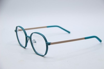 NEW BELLINGER DENMARK BOLDLINE-4 C.4892 TEAL AUTHENTIC DESIGNER EYEGLASSES 49-17