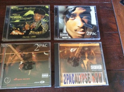 2Pac Tupac [4 CD Alben] Greatest Hits + 2Pacalypse + All Eyez On Me + Lost Tapes