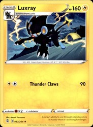 Luxray 093/264 Fusion Strike Rare