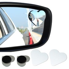 Heart Shaped Blind Spot Mirrors for Cars   Convex Rearview Mirror with Cute