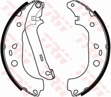 Mâchoire de frein Ford TOURNEO CONNECT
