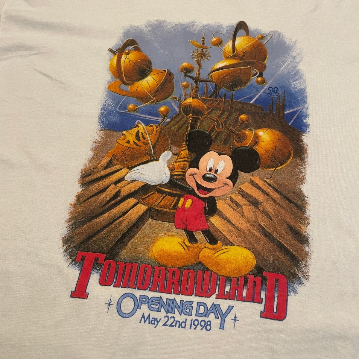 Vintage NOS Tomorrowland Opening Day 1998 T-Shirt Mens XXL USA 
