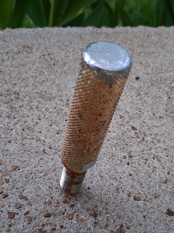 1- Single Old School BMX fork Metal Spinner Peg 