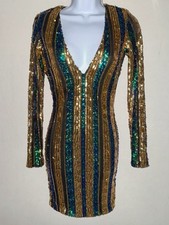 Absolutely Stunning Women's Long Sleeve Dress, Super Fitted Mini Dress.