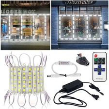 Super bright IP65 Waterproof 5054 SMD White LED Module Light Lamp Kits DC 12V