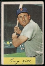 1954 Bowman #50 George Kell VG/VG-EX
