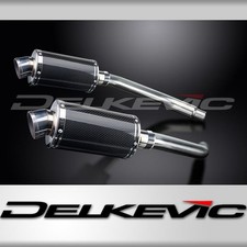 Suzuki GSX-R1100WP GSX-R1100WR 1993-1994 225mm Oval Carbon Exhaust Silencer Kit