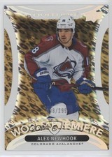 2021-22 Upper Deck Ovation World Premiere Gold 98/299 Alex Newhook #WP-32 14c2