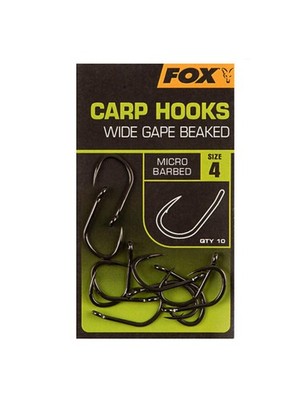 Fox Carp Hooks Wide Gape Carp Fishing Hooks