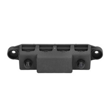 ⁺Black 4 Stud Power Distribution Block With Cover 5/16in Weather Resistance