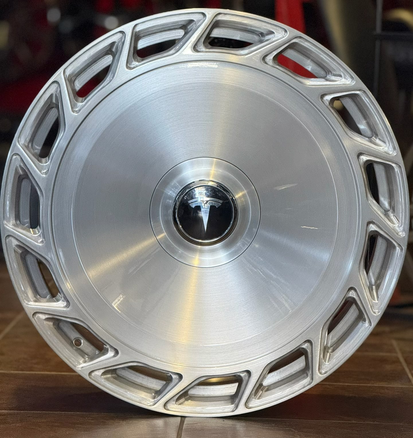24" Big Boy Silver Brushed Wheels Tires BMW X7 Rolls Royce Ghost GLE63 GLS X5 XL