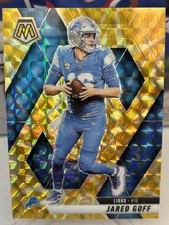 2025 Mosaic Yellow Reactive Prizm Jared Goff #194 / Lions