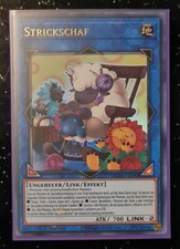 Yu-Gi-Oh! Strickschaf BLAR-DE092 Ultra Rare Deutsch 1. Auflage NM-MINT