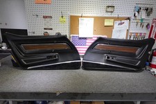 7076 Corvette Deluxe Door Panel Pair Black Nos New Gm 69 70 71 72 73 74 75 7076 Corvette Deluxe Door Panel Pair Black Nos New Gm 69 70 71 72 73 74 75