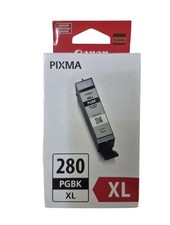 Brand New Sealed Canon PIXMA 280XL PGBK Black Ink Cartridge Genuine