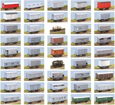 Modelli Plastiche Wagon Chiuso OO Gauge Parkside Kit