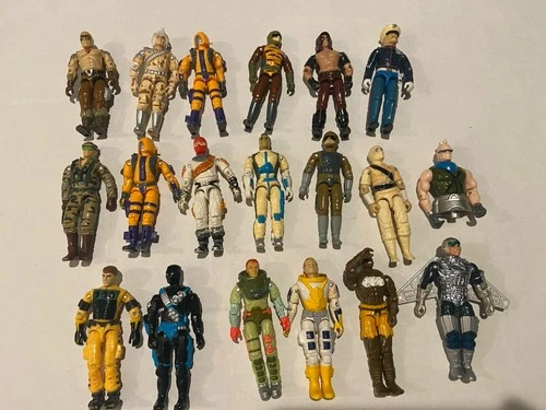 GI Joe Hasbro 3.75” Figure Parts Lot Zartan Payload Gung Ho Snake Eyes Lightfoot
