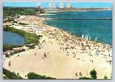 Jupiter Romania Beach View Olimp 1979 Vintage Postcard Posted Editura Mercuriane