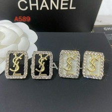 Metal Enamel Pearl Women's Earrings Birthday Gift Earrings 68