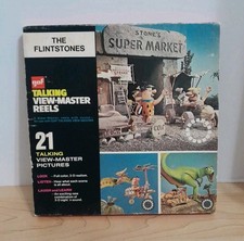 Vintage Talking View-Master Reels The FLINTSTONES