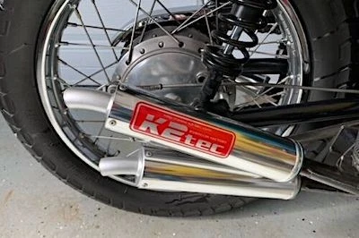 K2 tec exhaust - right side