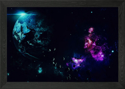 Universum LN3 Gerahmtes Wandbild Poster Leinwanddruck Bild