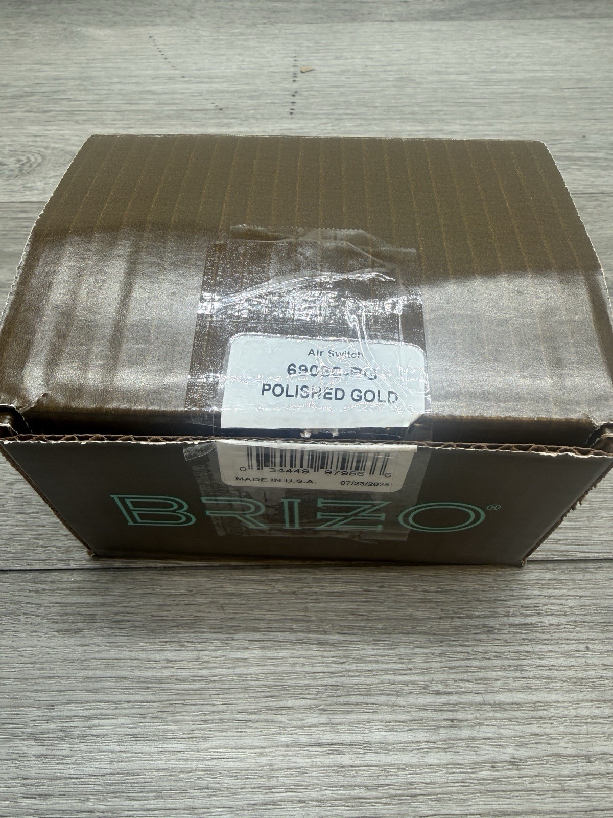 Brizo 69080-PG Air Switch with Dual Outlet - Polished Gold