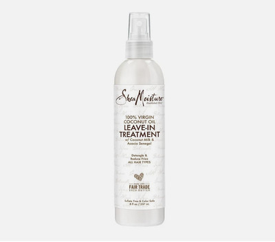 2 PACK Shea Moisture Extra Virgin Coconut Oil Daily Leave-In Treatment 8 floz