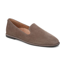 Free Shipping Deal Vionic Willa 2.0 Slip on Flat, Driftwood Suede, New With Box