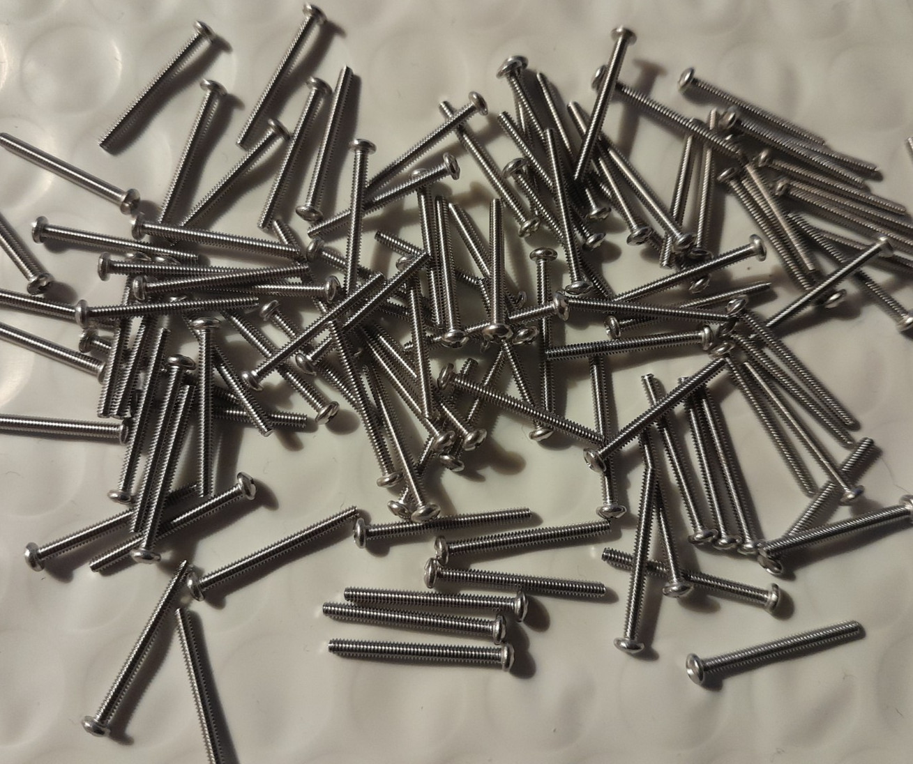 #0-80 X 5/8" PAN HEAD PHILLIPS MACHINE SCREWS STAINLESS STEEL (SELECT QTY)
