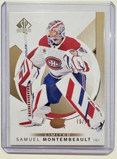 2024-25 SP Authentic Limited Gold Samuel Montembeault 15/99