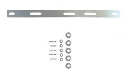 For Toyota Land Cruiser Prado 90 95 Black Mesh Grill Emblem with Stay JDM Japan - Picture 5 of 5
