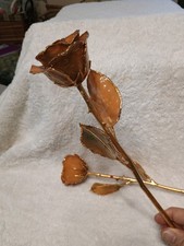 Gold Dipped Rose Real 24K Gold Rose, Genuine One of a Kind Rose Hand Dipped