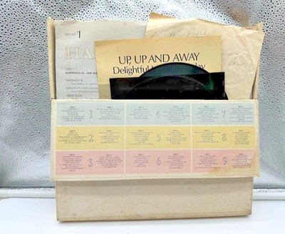 Vintage Readers Digest Happiness Is 9 Vinyl Record Box Set 60s Pop Compilation