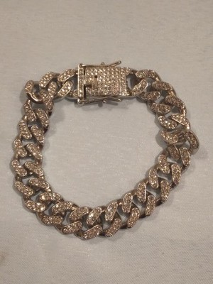  Kubanische Gliederkette Armband 7 Zoll
