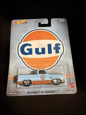 Hot Wheels Gulf '83 Chevy Silverado