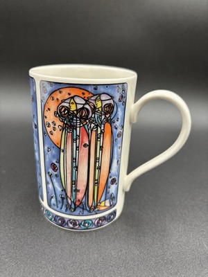 Dunoon Mug Charles Rennie Mackintosh Designs by Joanne Triner Art Nouveau New.