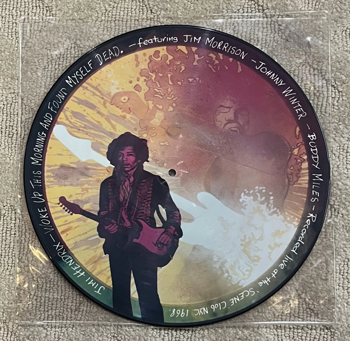 Jimi Hendrix Picture Disc LP Vinyl Records | eBay