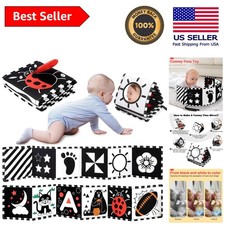 Montessori-Inspired High Contrast Baby Toy for Sensory Exploration 0-6